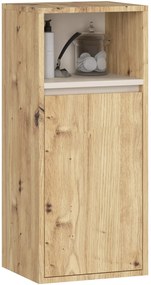 Łazienkowy zestaw mebli dąb artisan + kaszmir S2-E11