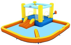 Bestway Nadmuchiwane centrum wodne z trampoliną Beach Bounce Water Park, 365 x 340 x 152 cm