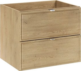 Wisząca szafka pod umywalkę Dąb Cremona R4-Z12