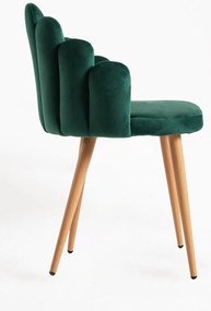 Rcznie aksamitne krzeso