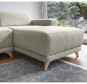 Beżowy rozkładany/ze schowkiem narożnik Classy Sophie – Miuform