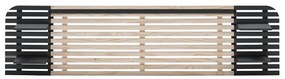 Zagłówek z litego drewna sosnowego 240x62 cm Dimas – Marckeric