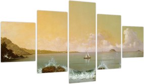 Obraz - Martin Johnson Heade, Rio de Janeiro Bay, reprodukcje (125x70 cm)