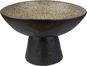 Czarna/beżowa kamionkowa misa ø 31,5 cm By Hand – Mette Ditmer Denmark