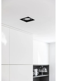 Czarna lampa sufitowa z metalowym kloszem 15x14 cm Milo – GTV