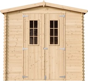 Drewniana szopa ogrodowa - H218 x 236 x 226 cm - 4 m2 - M369C