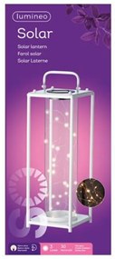 Lampa solarna LANTERN WHITE biała