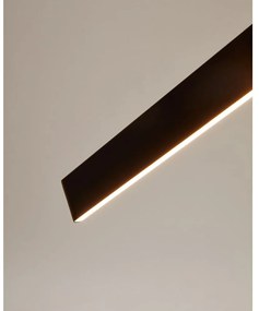Lampa sufitowa LED w kolorze matowej czerni 5.5x101 cm Boadella – Kave Home