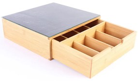 Schowek na kapsułki do kawy z deską do krojenia, 2w1