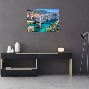 Obraz na szkle - Dubrownik (70x50 cm)