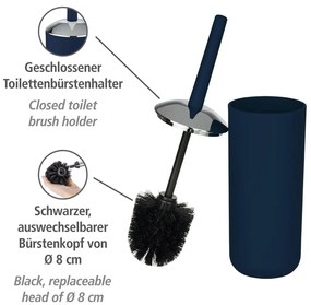 Granatowa szczotka do WC Wenko Brasil