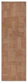 Brązowy wełniany chodnik tkany ręcznie 80x250 cm Wilhelmine – Villeroy&amp;Boch