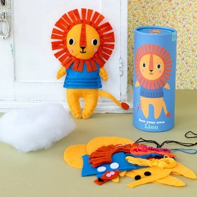 Zestaw kreatywny Sew Your Own Lion – Rex London