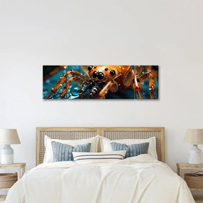 Obraz - Szczegół pająka (170x50 cm)