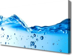 Obraz canvas Abstrakcyjna Głębia Błękitu