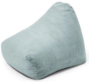 Miętowy sztruksowy dziecięcy worek do siedzenia Snug 80 – SLOWDOWN