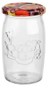 6-częściowy zestaw słoików do przetworów zpokrywką Fruit, 335 ml