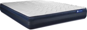 Materac Actiflex tech 130x200cm, Grubosc : 24 cm, sprezyny kieszeniowe i pianka z pamiecia ksztaltu, Bardzo wysoki, 5 stref komfortu