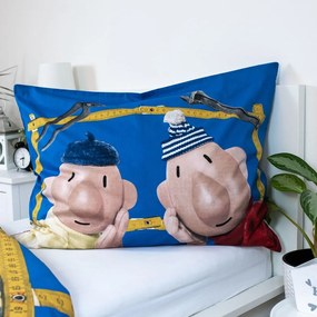 Bawełniana pościel dziecięca jednoosobowa 140x200 cm Pat a Mat – Jerry Fabrics