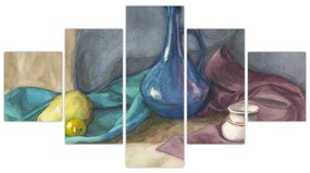 Obraz - Malowana martwa natura (125x70 cm)