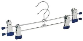 Komplet 2 wieszaków na ubranie z klipsami Wenko Hanger Snap Small