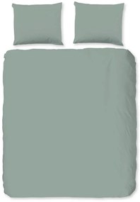 Zielona flanelowa pościel dwuosobowa 240x220 cm – Good Morning