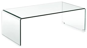 Szklany stolik 55x110 cm Cristal – Tomasucci