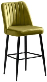 Zestaw krzeseł barowych Vento Green and Black, 4 szt., 4 szt.