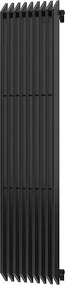 Mexen Aurora grzejnik dekoracyjny 1800 x 450 mm, 1347 W, czarny - W212-1800-450-00-70