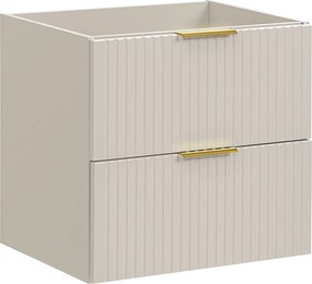 Szafka łazienkowa pod umywalkę wpuszczaną Adel 60 cm, kaszmir