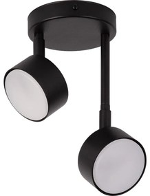 Żyrandol na drążku NEMO 2xGX53/12W/230V czarny