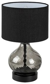 Rabalux 74034 dekoracyjna lampa stołowa Pirelo, E14, 1x maks. 25 W, czarny