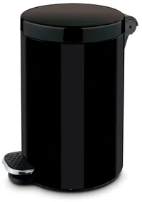 Alda Kosz z pedałem,śmietnik, 20l, lakierowany czarny