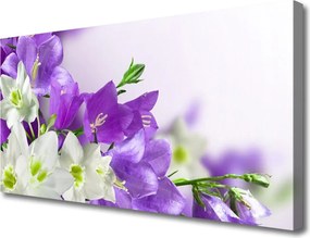 Duży obraz na płótnie Kwiatowy Dekor Botaniczny