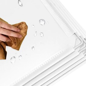Szafa modułowa XL – biała, pojemna, idealna do każdej sypialni