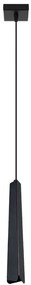 Czarna metalowa lampa wisząca nad wyspę - 3X A609 B6-A69