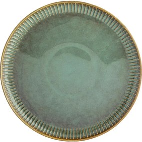Altom Porcelanowy płytki talerz Reactive Sage, 26cm