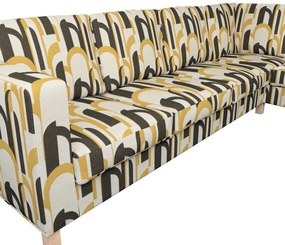 Pokrowiec na sofę narożną lewostronną Karlanda