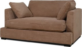 Jasnobrązowy sztruksowy fotel Mobby – Scandic