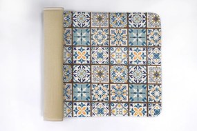 Dywanik łazienkowy antypoślizgowy Dywanik łazienkowy antypoślizgowy Wzory geometryczne