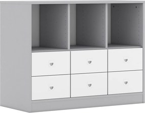 Szafka szkolna szuflady Blox BASE 110 index 2PP-3R-4SB-2SS
