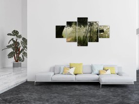 Obraz porannej mgły (125x70 cm)