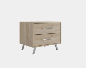 Szafka Nocna 159 ELISE 54 cm Stolik Nocny do Sypialni