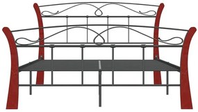 Metalowe łóżko w stylu vintage 120x200 cm - Bover