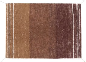 Ceglasty bawełniany dywan 170x240 cm Twin Toffee – Lorena Canals