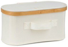 Pojemnik do przechowywania G21 30 x 15 x 15 cm,bambusowy z pokrywką, beżowy