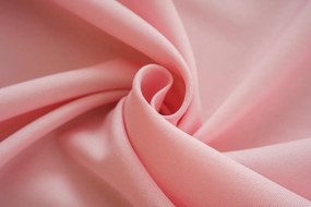 Zasłona OXFORD LIGHT 140x250 cm, różowa Zawieszanie: Taśma z wiązaniami