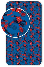 Prześcieradło bawełniane Spiderman 06, 90 x 200 cm