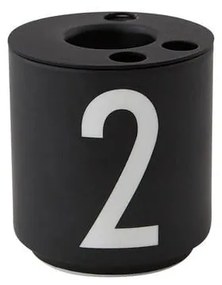 Porcelanowe świeczniki zestaw 4 szt. Mini – Design Letters