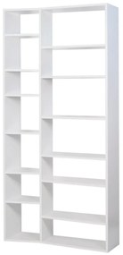 Biały regał 108x224 cm Valsa – TemaHome